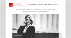 Desktop Screenshot of oldtowneassociates.com